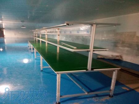 کانوایر خط مونتاژ قطعات الکترونیکی 