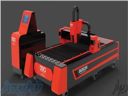 دستگاه لیزر برش فلزات CNC فایبر لیزر فلزات داود 