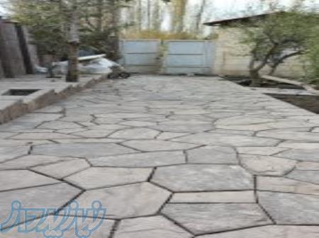 سنگ لاشه محوطه سازی سنگ تخت 