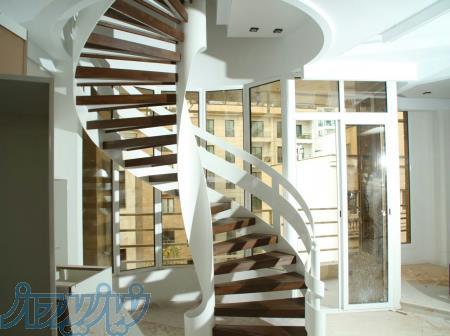 طراحی و ساخت انواع پله های گرد پیچ دوبلکس 