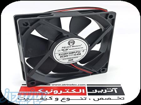 فن 25*120*120 24VDC بلبرینگی 0 43 آمپر4200دور پلکو 