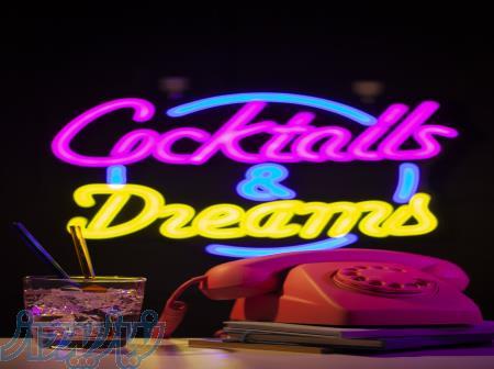 طراحیو ساخت تابلو نئون فلکسی 