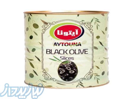 زیتون اسلایس کنسروی سیاه 3کیلوگرم 