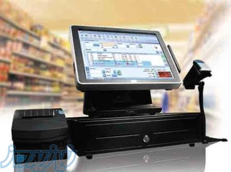 صندوق فروشگاهی ترازو بارکدخوان فیش پرینتر حسابداری 