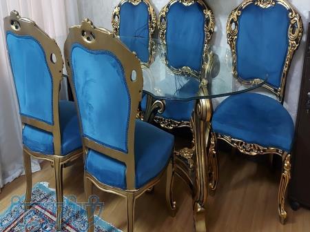 ناهار خوری ۶ نفره و مبل ۵ نفره 