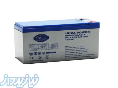 باتری 7 امپر کوتاه موتور سیکلت خارجی ایبیزا و khpower 