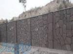 اجرای سنگ لاشه دیوار نما از معدن دماوند با خدمات قادری 