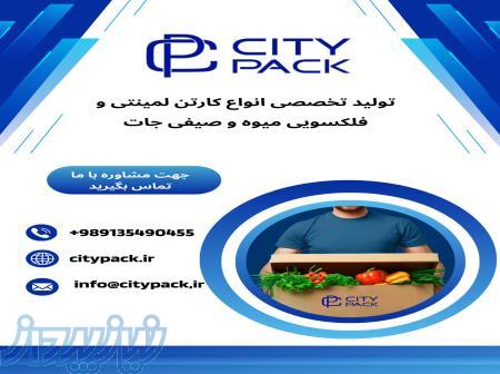 تولید تخصصی انواع کارتن لمینتی و فلکسویی میوه و صیفی جات