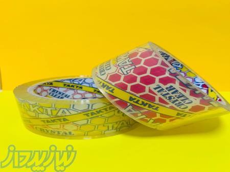 نوار چسب 5 سانت کریستال تکتا