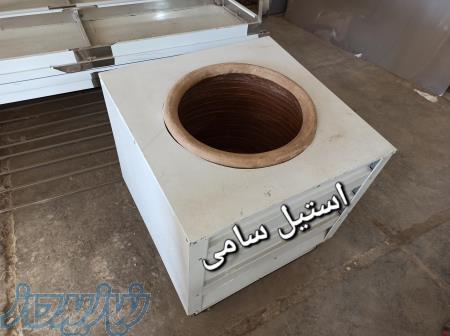 تولید تنور گلی روکش استیل 