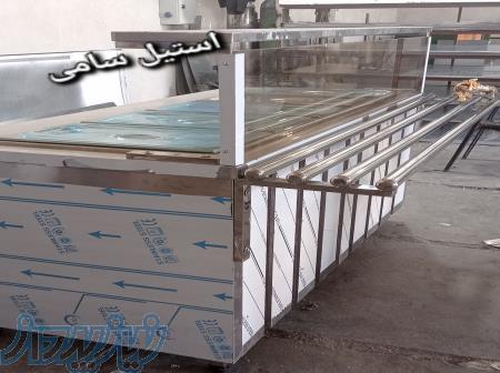 کانتر گرم ۵لگن استیل 
