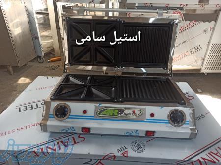 تولید دستگاه اسنک ساز (قابلیت تنظیم دما) 