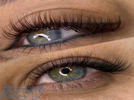 ارائه خدمات و آموزش تخصصی اکستنشن مژه 