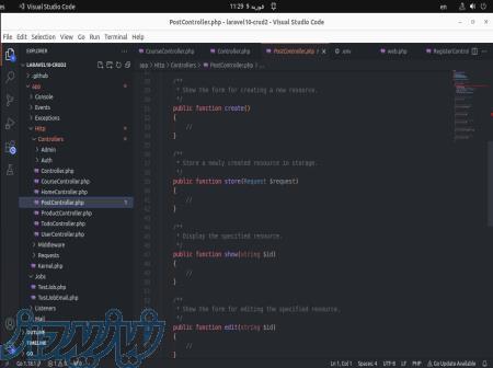 آموزش برنامه نویسی وب 