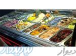 فروش قسطی چکی فریزر تاپینگ بستنی صنعتی پارس گل (لگن متغیر)