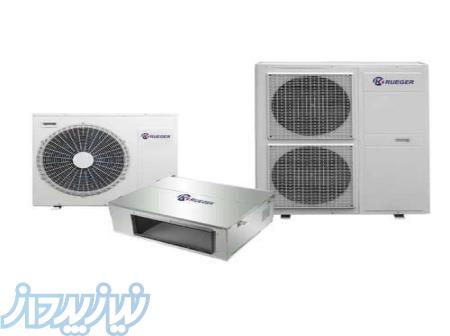 داکت اسپلیت کانالی تک فاز سرد و گرم 36 000Btu hr 