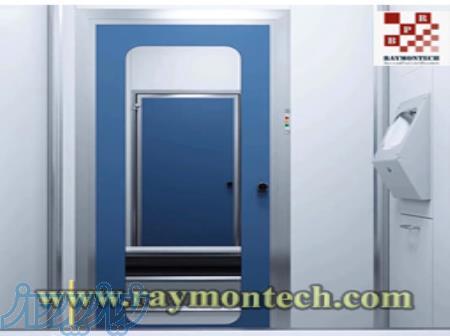 درب کلین روم آینه دار 