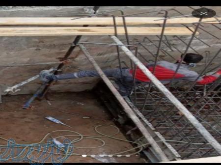 کاشت میلگرد برش بتن کرگیری 