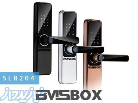 دستگیره هوشمند اتاقی اثر انگشتی SLR204 برند BMSBOX