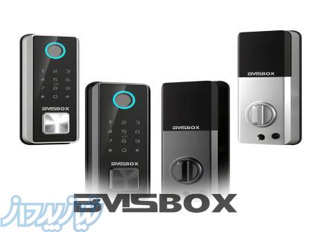 قفل دیجیتال شیشه سکوریت آنلاین برند BMSBOX مدل SLG101