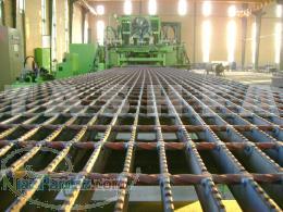 تولید گریتینگ فولادی به روش الکتروفورج