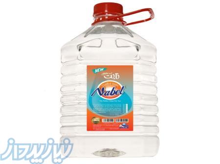 اب مقطر5 لیتری 2 بار تقطیر نابت خالص 