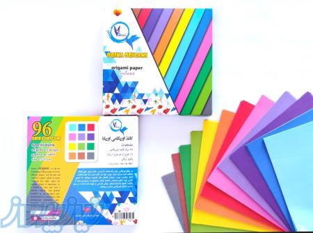 کاغذ اوریگامی یکرو طرحدار ساده 15 *15 