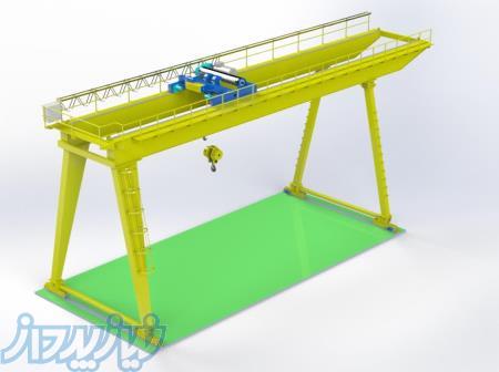 جرثقیل دروازه ای گردان 