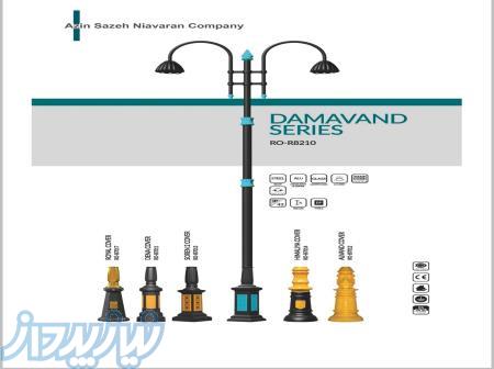 ساخت انواع پایه های روشنایی گروه صنعتی آذین سازه نیاوران
