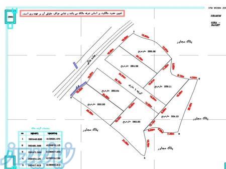 زمین داخل طرح مسکونی خشکبیجار 