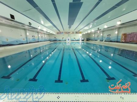 استخر ورزشگاه شهید حیدریان قم 