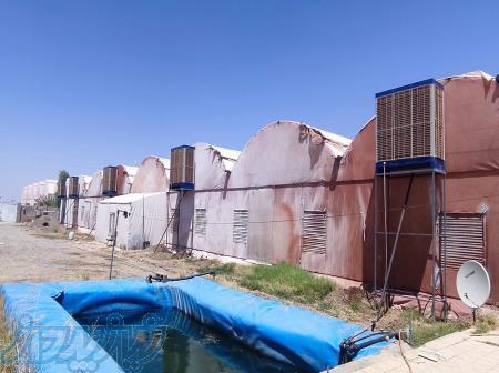 کولر صنعتی آکسیال سرمانوین بدون نیاز به کانال کشی