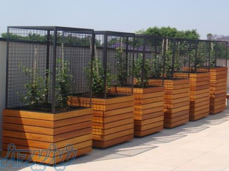 فلاور باکس چوبی 