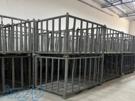 فروش ویژه باکس‌های پالت فلزی نو و دست دوم با ابعاد متنوع 