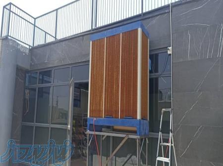 کولر آبی صنعتی بدون کانال کشی با جا به جایی آسان 