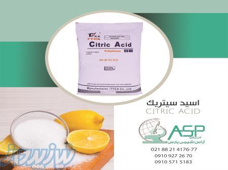 اسید سیتریک خشک اسید سیتریک آبدار TTCA چین و ایرانی