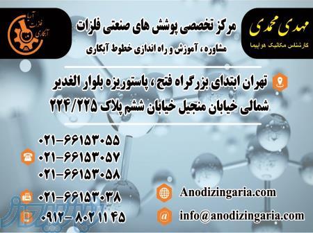 آبکاری کادمیوم کرومات در شادآباد 