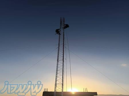 دکل های خودایستا ، منوپل (دوربین و روشنایی ) و مهاری 