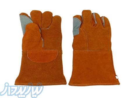 دستکش جوشکاری ساق بلند 