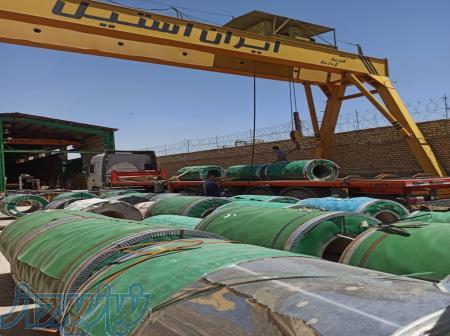 فروش ورق استیل گرد استیل فروشگاه ایران استیل اصفهان