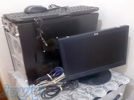 رايانه كامل؛ كيس و مانيتور و موس و صفحه كليد 