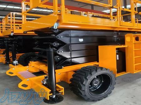 بالابر متحرک نفربر مدل قیچی از ایران بالابر 