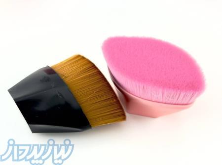 براش کرم پودر جادویی چند ضلعی رنگی 