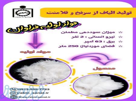 راه اندازی خط تولید الیاف 