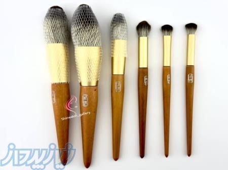 ست براش شش تیکه دسته چوبی 