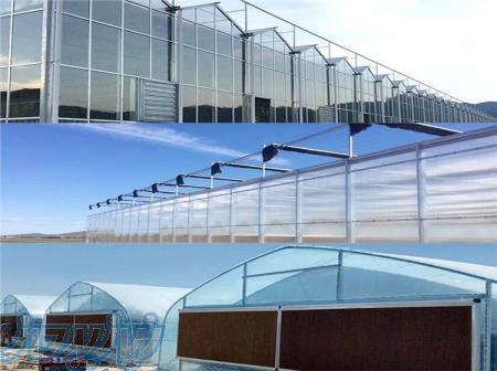 سازه گلخانه با تجهیزات کامل و با کیفیت 