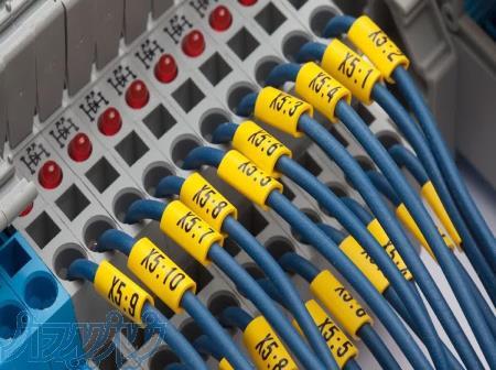 چاپ مارکر انجام دهنده انواع خدمات چاپ لیبل سیم   کابل   پانتوگراف 