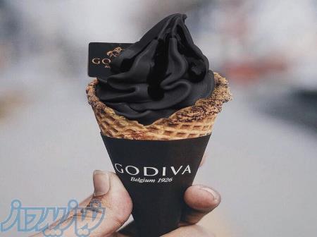 رنگ مشکی کربن بلک مناسب برای بستنی ذغالی 