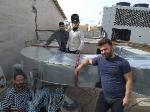 ساخت ونصب کانال ها ی هوارسان با و ورق گالوانیزه 