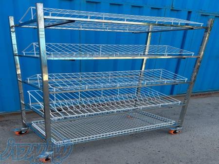 ترولی آبچکان استیل 